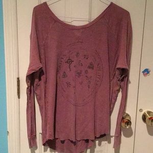 Urban Outfitters long sleeve waffle shirt